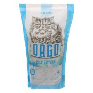 Orgo Silica Cat Litter For Cats, 4 L Cool Breeze