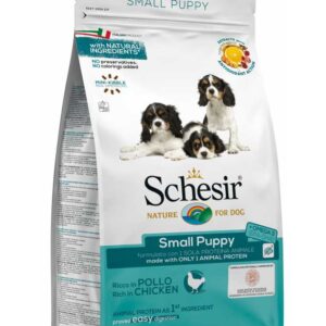 Schesir Dog Dry Food Puppy Chicken-Small 800g