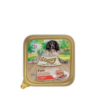 Stuzzy Classic Dog Paté with Beef 150g Alutray (Min Order 150g- 22pcs)
