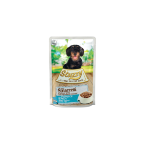 Stuzzy Dog Shreds with White Fish 100g Pouch (Min Order 100g – 24pcs)