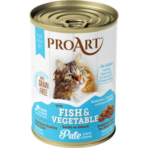 Proart Can Food Pate with Fish & Vegetable 400g
