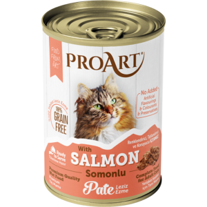 Proart Can Food Pate with Salmon 400g