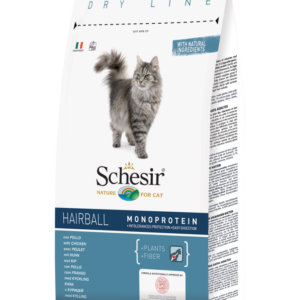 Schesir Cat Dry Food Hairball with Chicken [Weight – 400g]