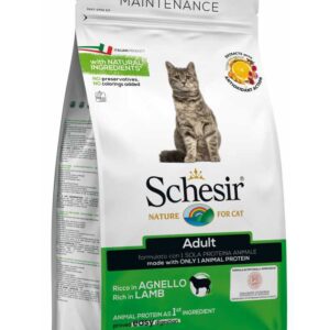 Schesir Cat Dry Food Maintenance With Lamb-Adult [Weight – 1.5kg]