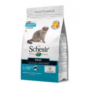 Schesir Cat Dry Food Maintenance with Fish-Adult [Weight – 400g]